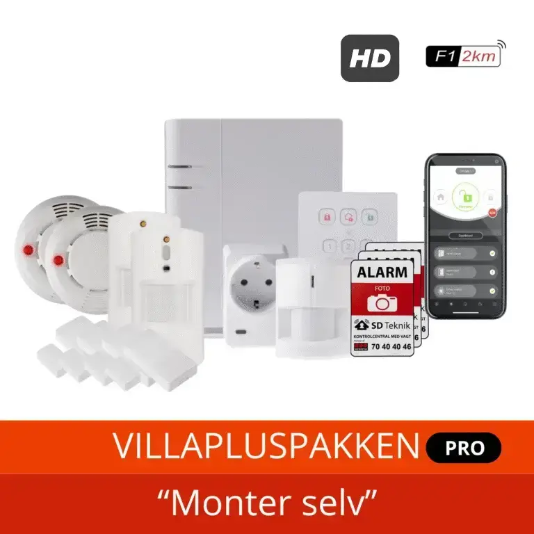 VESTA ALARM PRO HD VillaPlusPakke