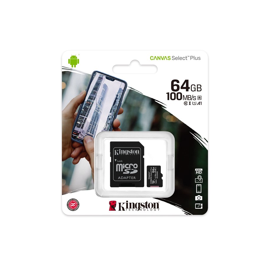 Billede af 64 GB SD hukommelseskort