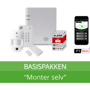 Alarm uden abonnement basispakke