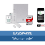 Alarm uden abonnement basispakke monter selv