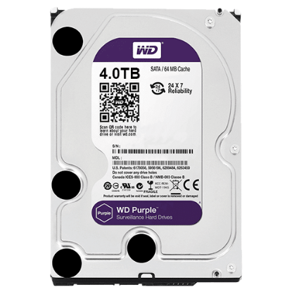 Se WD Purple 4TB Harddisk hos SD Teknik