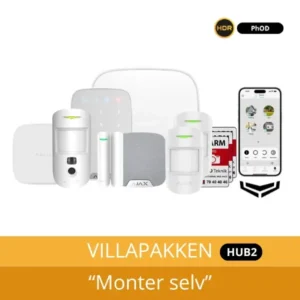 AJAX HUB 2 Villapakke m/foto