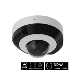 Ajax DomeCam Mini, 8 MP, 2,8 mm HVID/SORT