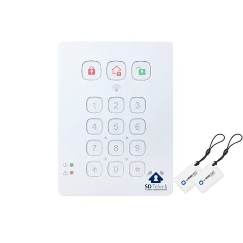 Betjeningspanel KPT-39F1 m/Bluetooth og buz